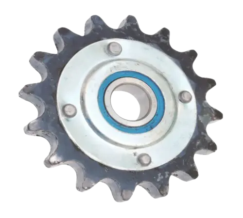 Звездочка 54-1-4-16 натяжная н/кам. с кроншт.z=16